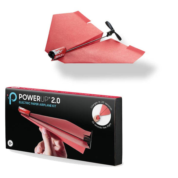 Motorized Paper Airplane Kit! Power Up 2.0 Paper Airplane Motor - Random  Unboxing 