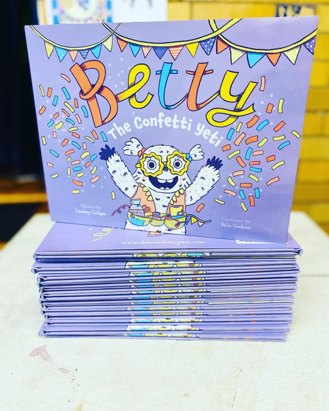 NEW PRODUCTS - Betty the Yeti 4 Book Set