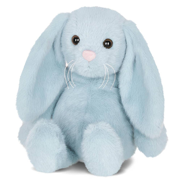 blue stuffed rabbit