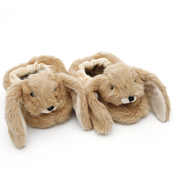 Bunny Baby Soft Slippers Brown