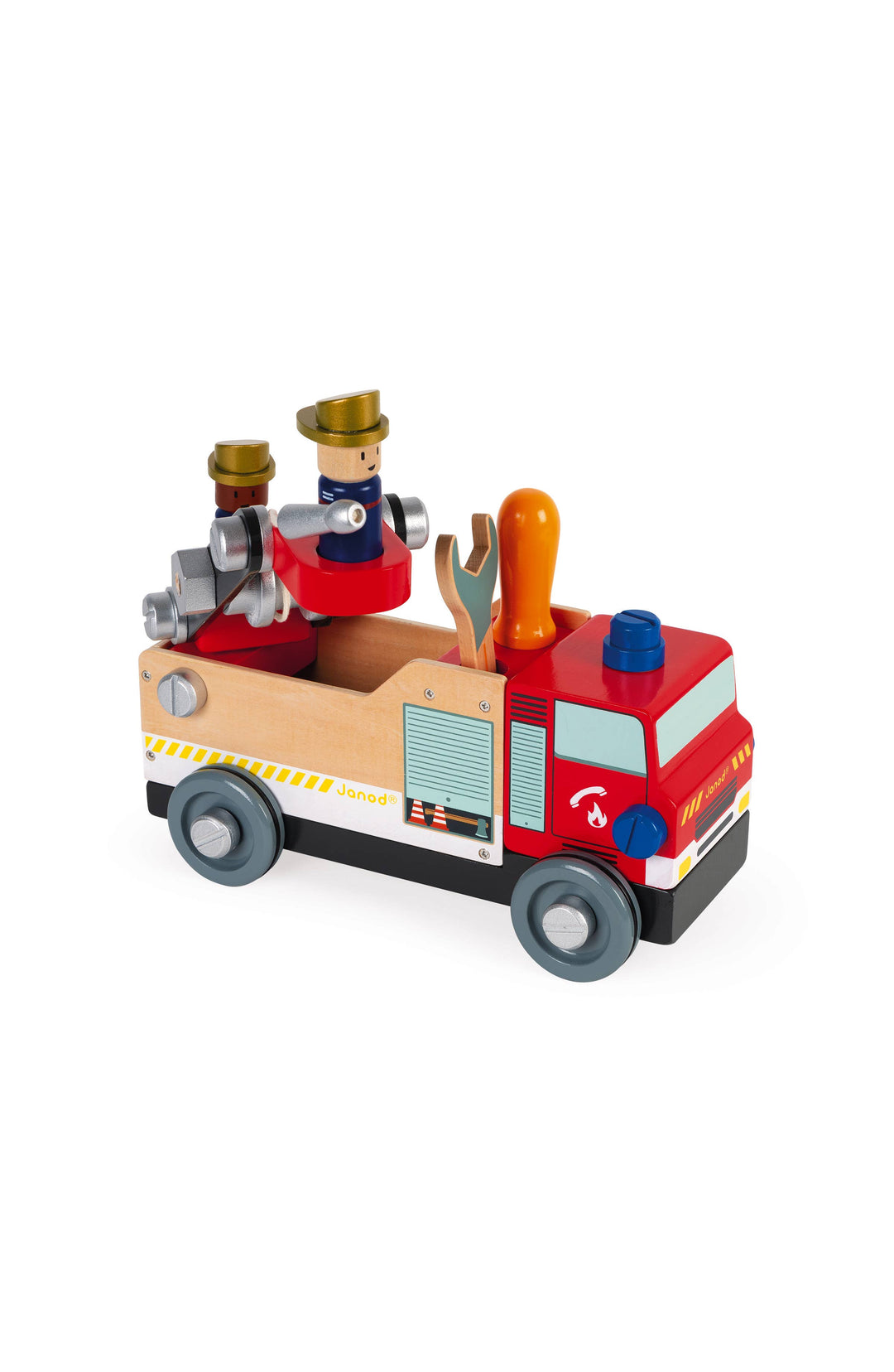 Brico' Kids | Fire Truck | 2 toys in 1: Build & Play