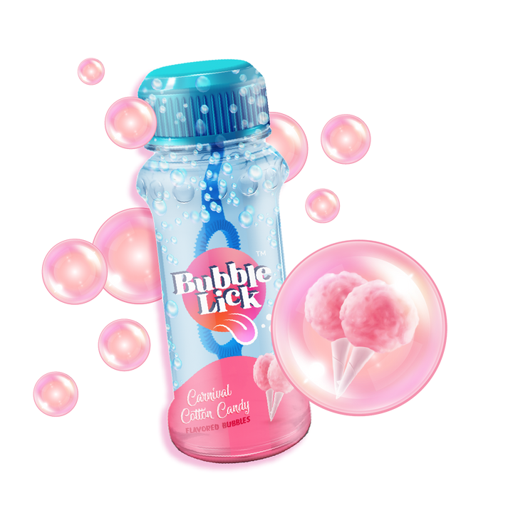 BubbleLick Cotton Candy Bubbles