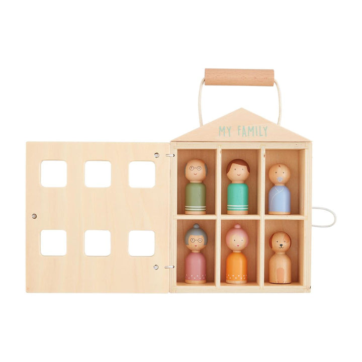 My Family Wooden Doll Set