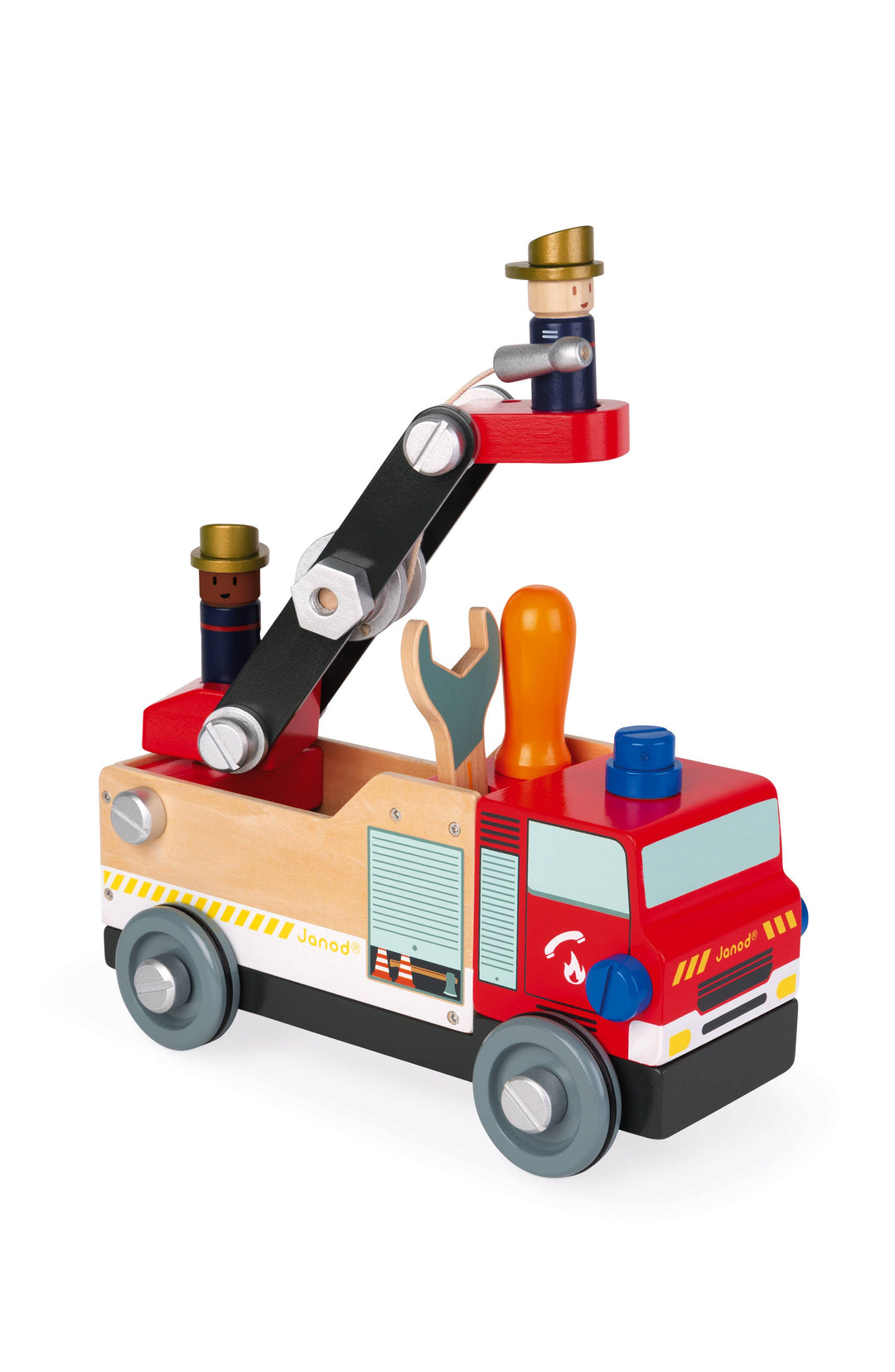 Brico' Kids | Fire Truck | 2 toys in 1: Build & Play