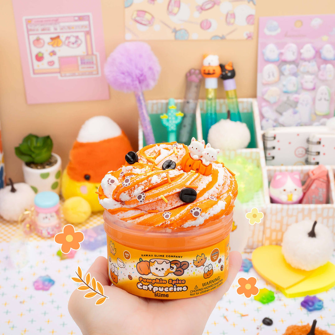 Pumpkin Spice Catpuccino Butter Slime (4pcs/case)