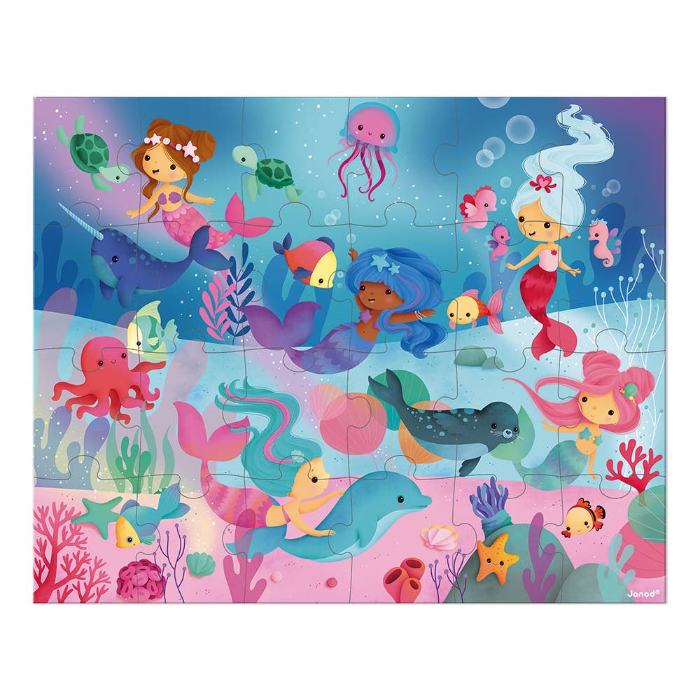 Puzzle - Mermaids - 24 Pcs