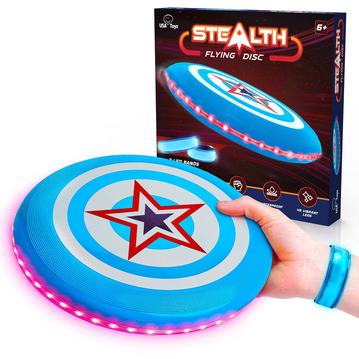 USA Toyz Stealth Flying LED Disc