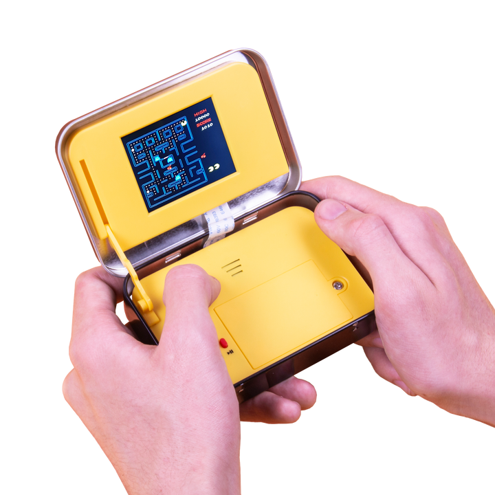 PAC-MAN Arcade in a Tin - Retro Handheld Gaming Gift