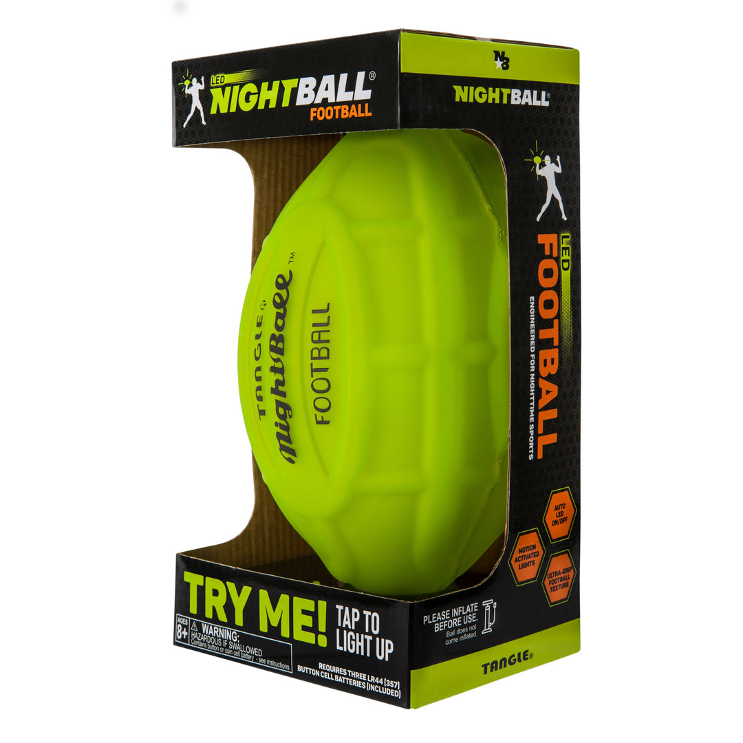 NightBall® Football: Blue