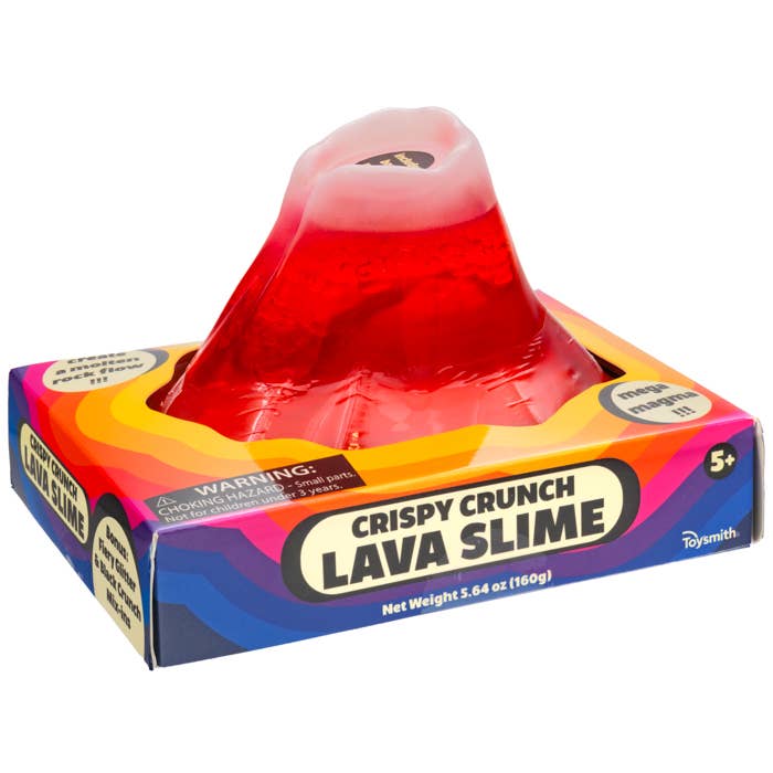 Toysmith Crispy Crunchy Lava Slime