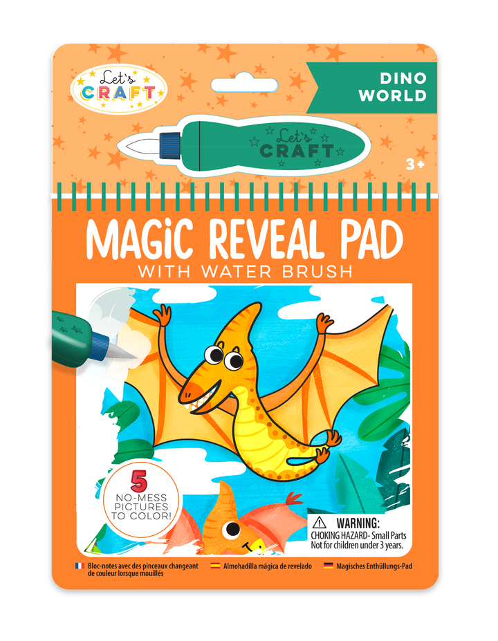 Magic Reveal Pads - Space, Dinos & Vehicles