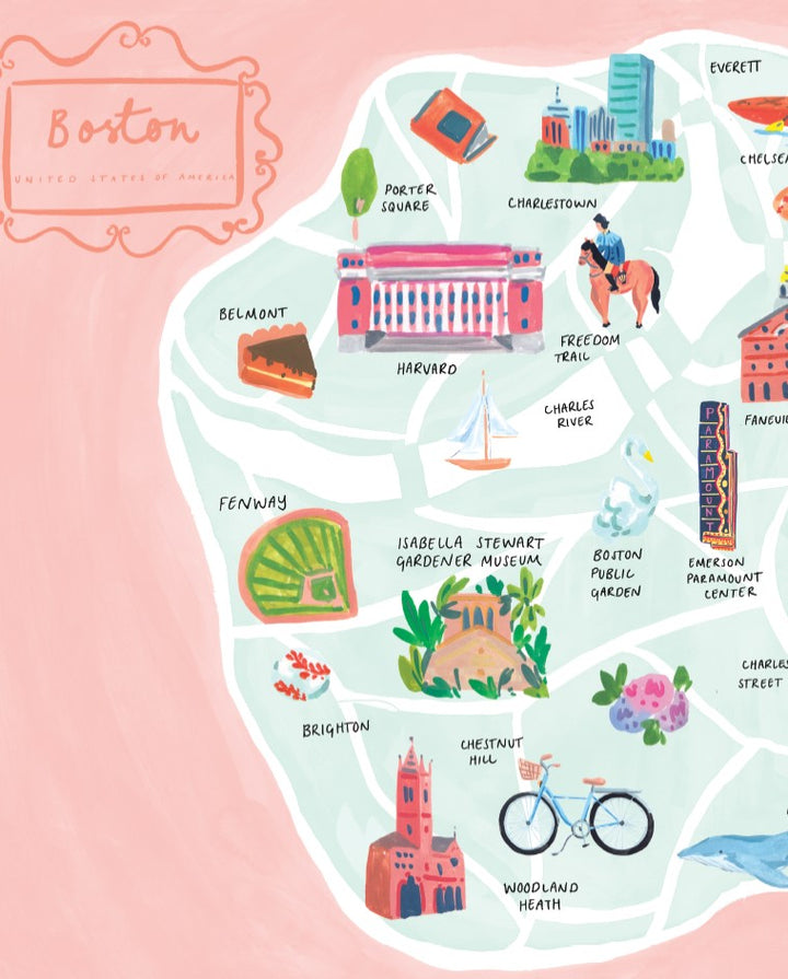 Sightseeing Sophie in Boston-Hardcover Book