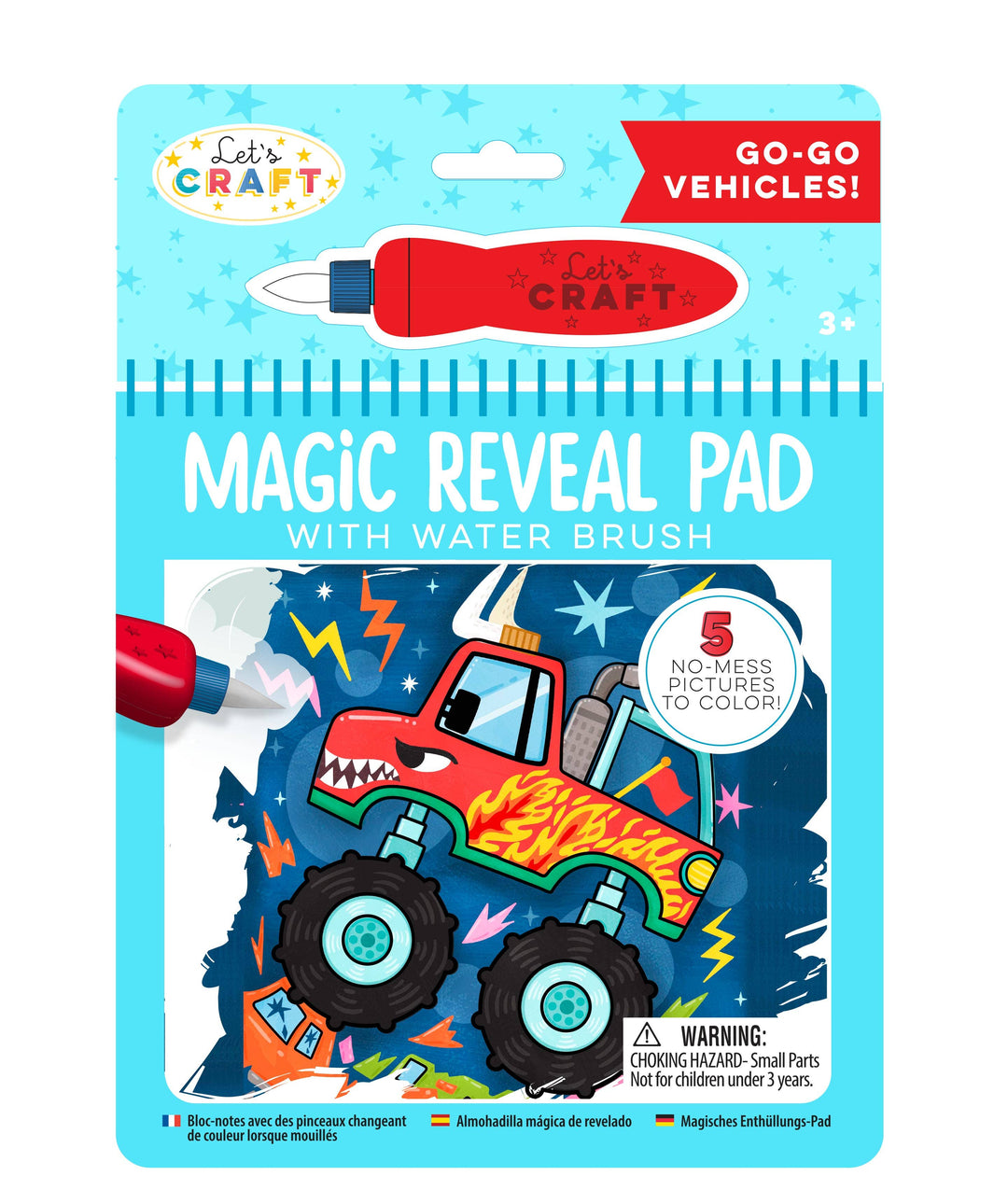 Magic Reveal Pads - Space, Dinos & Vehicles