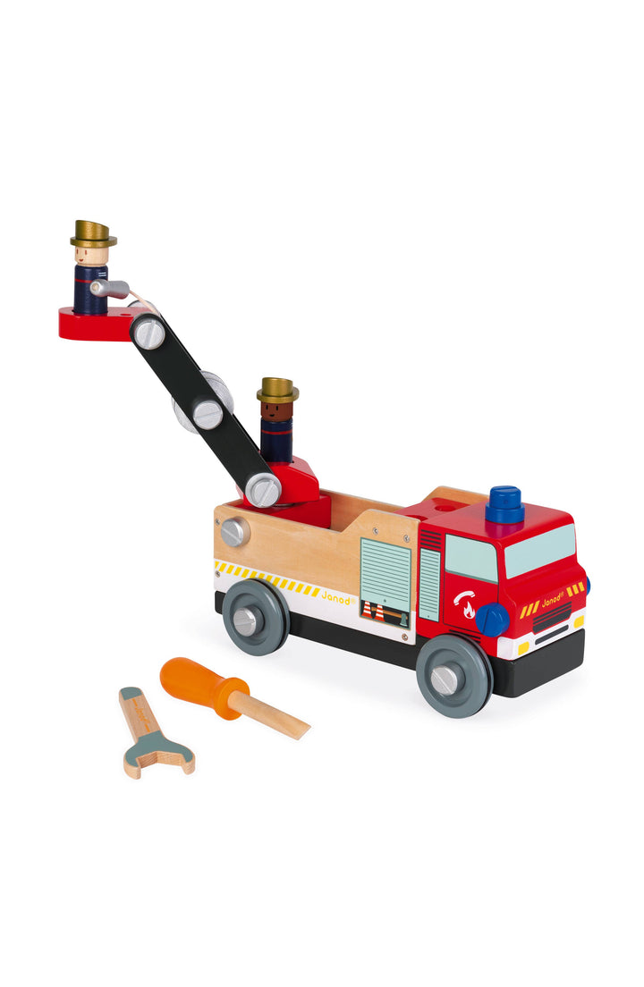 Brico' Kids | Fire Truck | 2 toys in 1: Build & Play