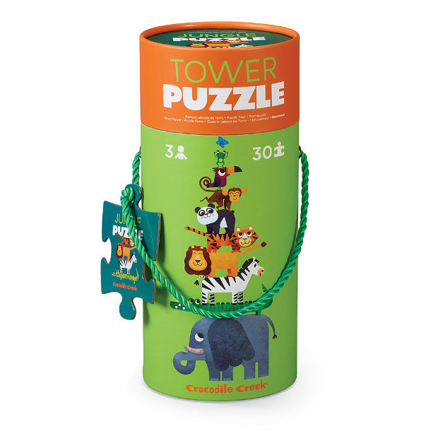 30-Piece Tower Puzzle - Jungle