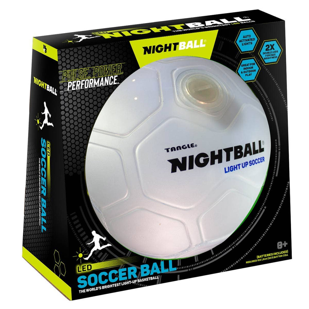 NightBall® Light-Up LED Soccer Ball: White