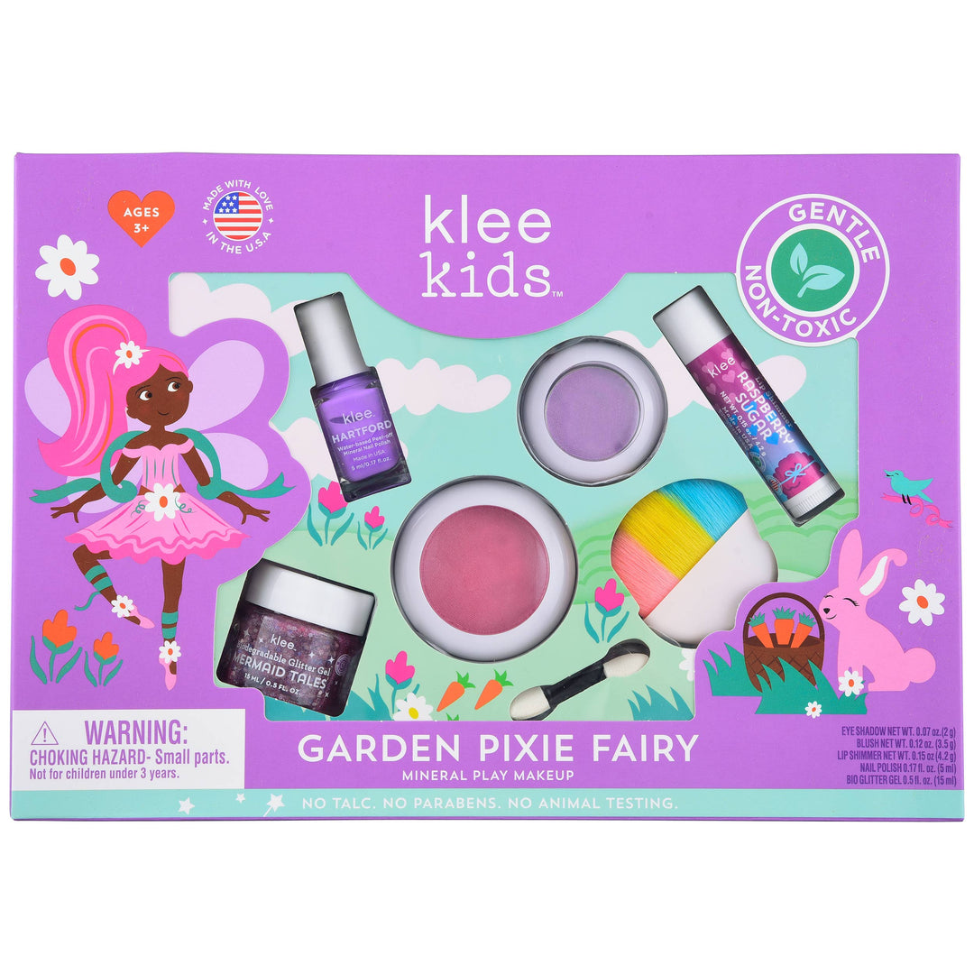 Pink Ballet Fairy - Klee Kids Deluxe Play Makeup Kit: Garden Pixie Fairy