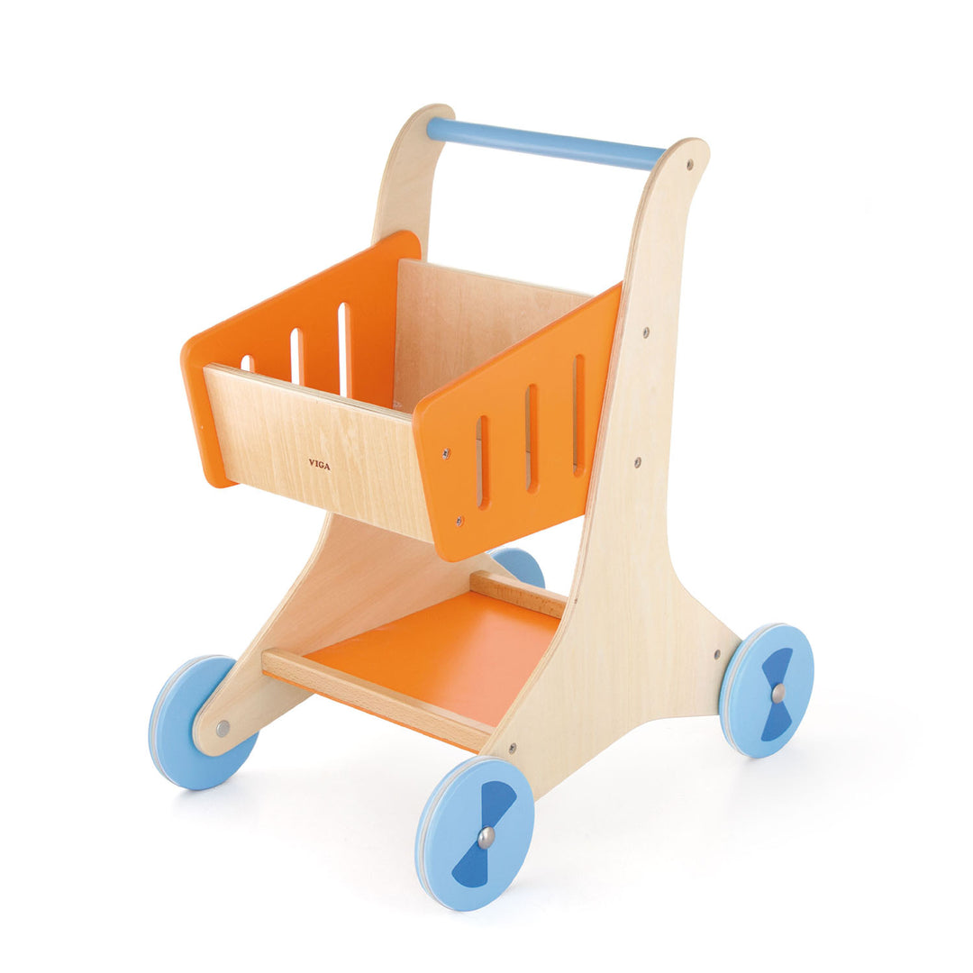 Viga Wooden Shopping Cart