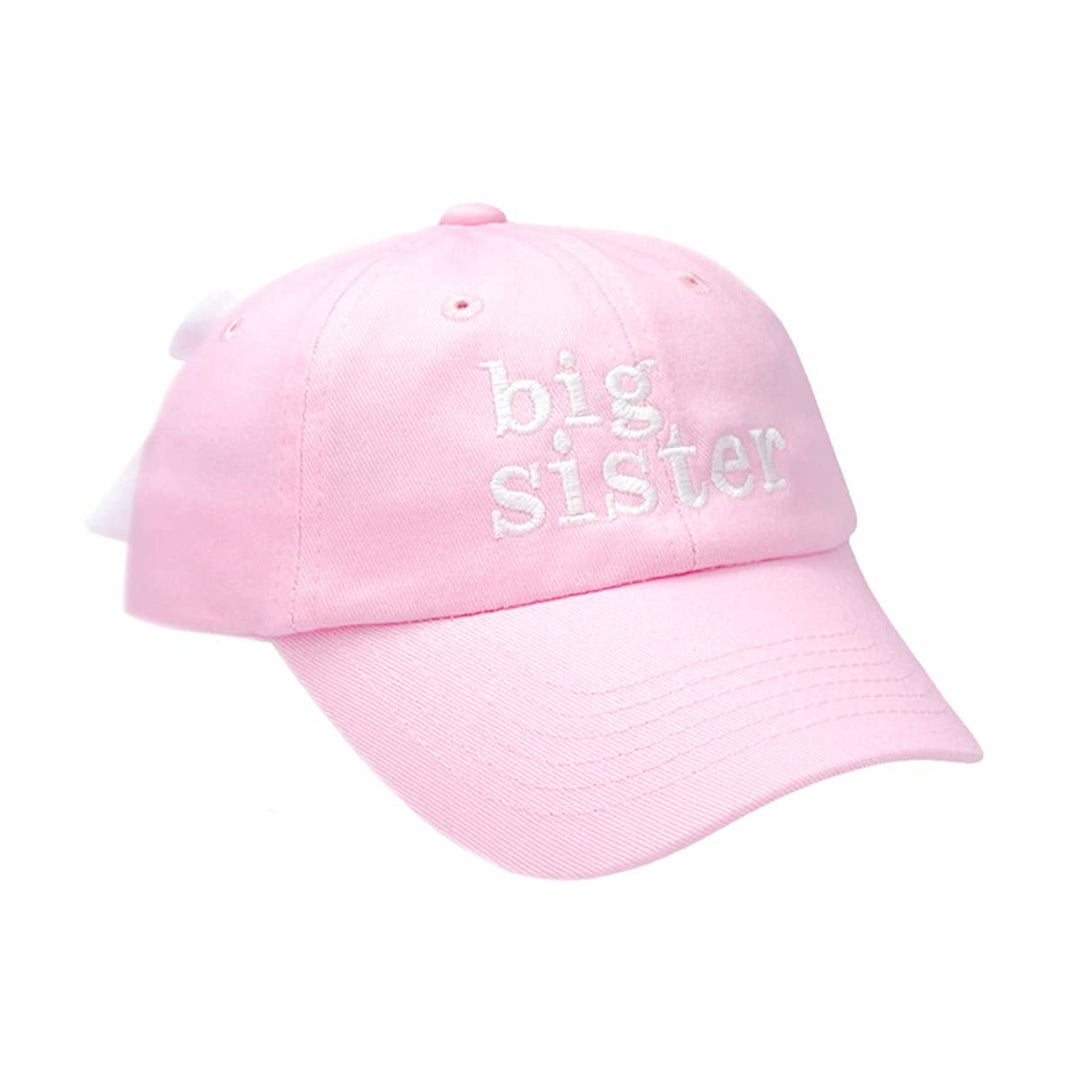 Big Sister Bow Baseball Hat: Youth (2-7)