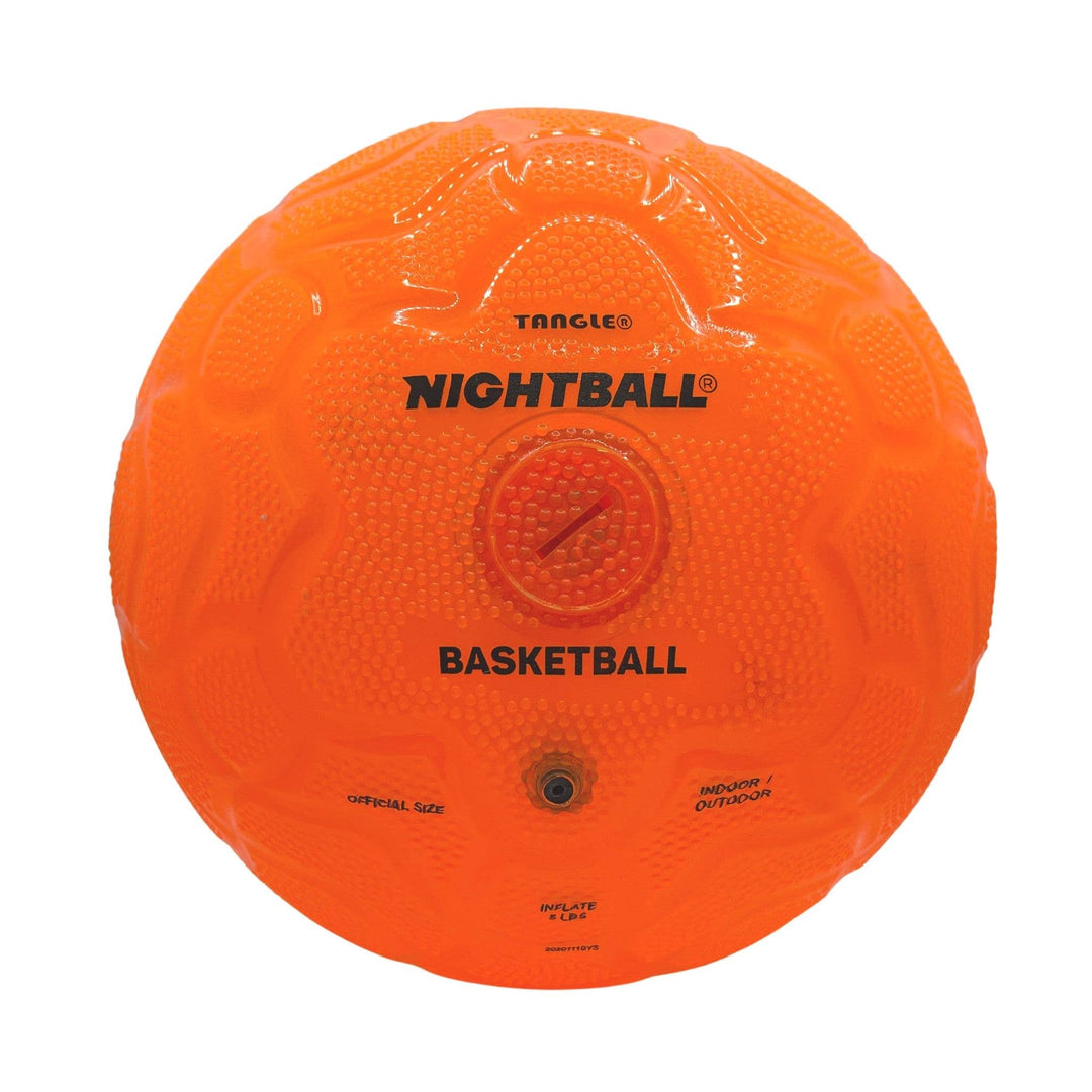 NightBall® Light-Up LED Basketball: Orange