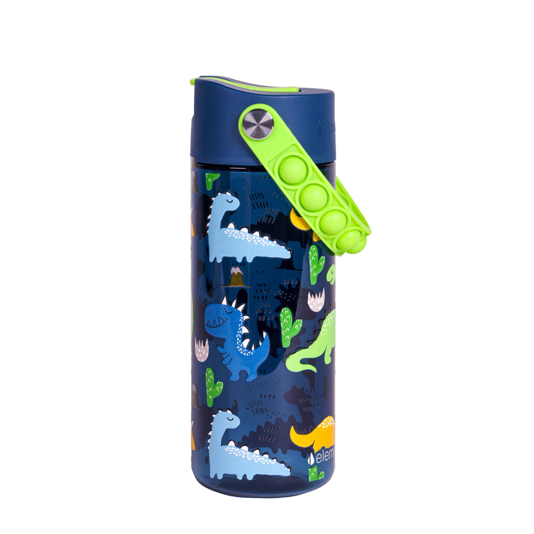 Bestseller Bottle 18oz Navy Dinosaur