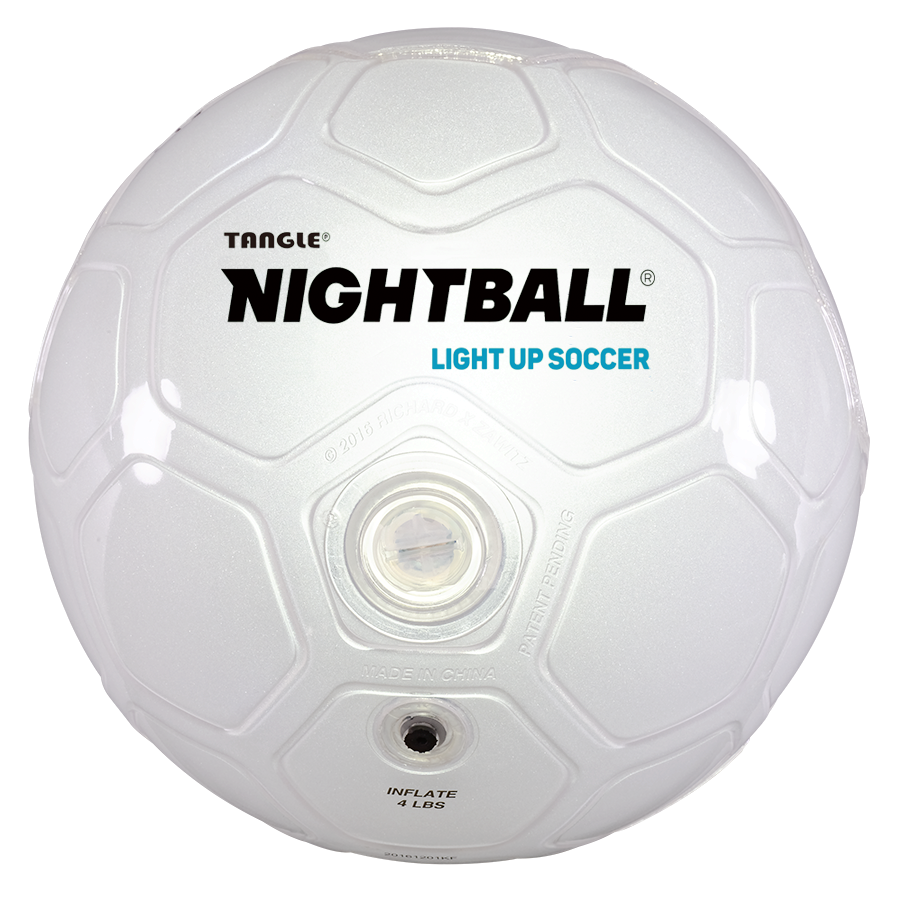 NightBall® Light-Up LED Soccer Ball: White