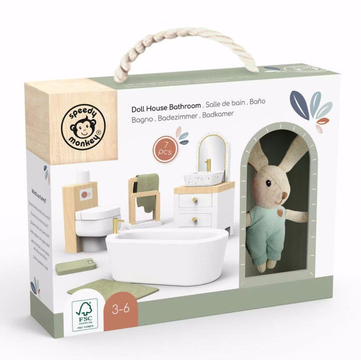 Doll House Bathroom set incl. 1 character