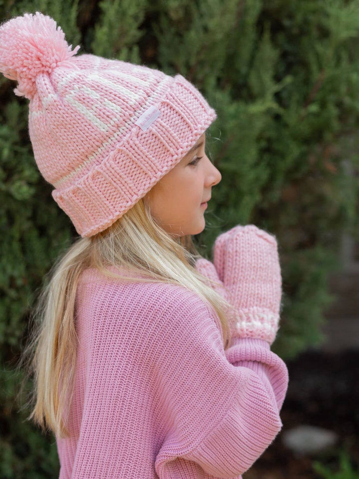 Big Sister Bobble Hat: Kid (3-7 y.o.)