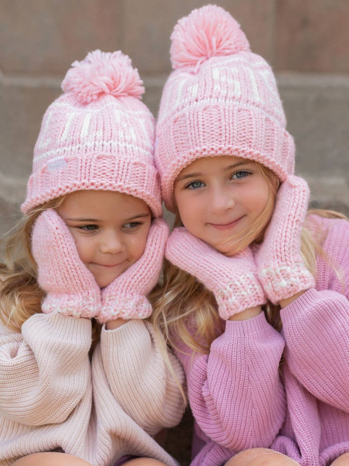 Big Sister Bobble Hat: Kid (3-7 y.o.)