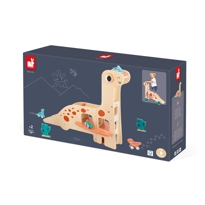 Dino | Garage | Includes 4 Dino Cars & Elevator | Ages 2+