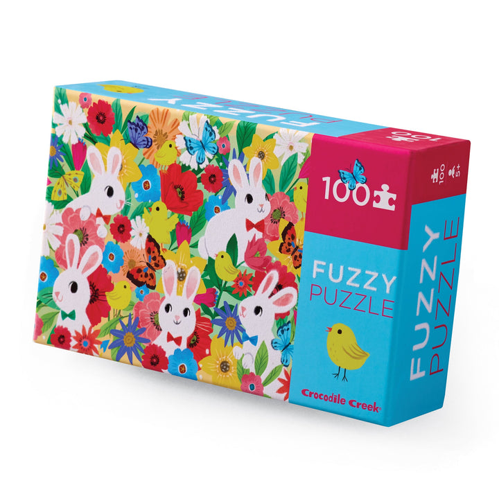 LIMITED EDITION 100-Piece Fuzzy Puzzle - Bunny