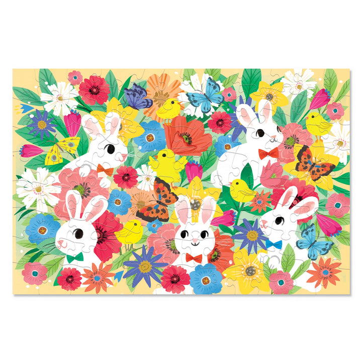 LIMITED EDITION 100-Piece Fuzzy Puzzle - Bunny