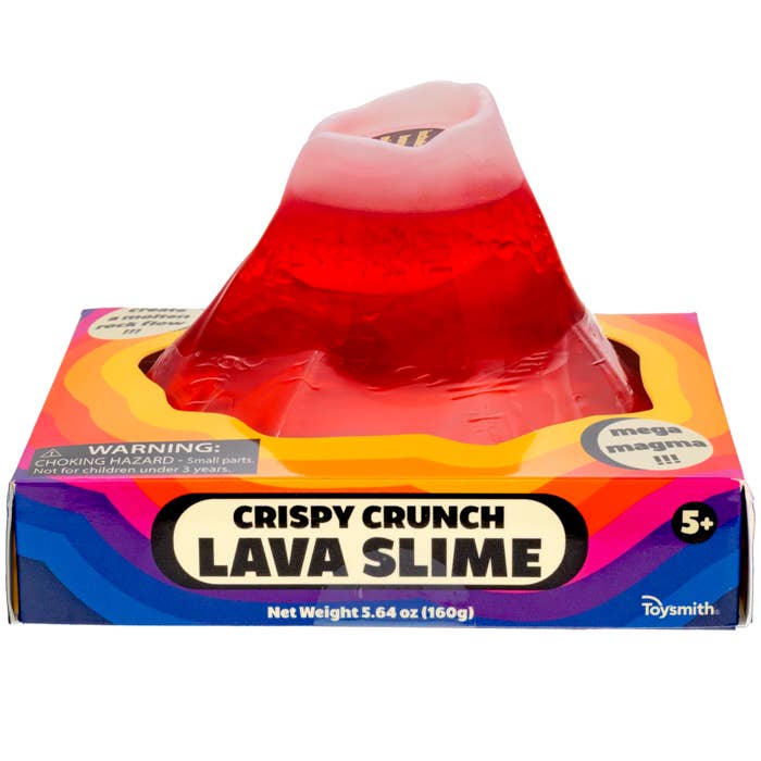 Toysmith Crispy Crunchy Lava Slime