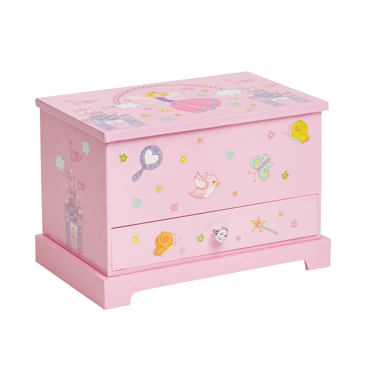 Mele and Co Kerri Girls Musical Fairy Jewelry Box: Pink / Waltz of the Flowers / Girls Musical Fairy Jewelry Box