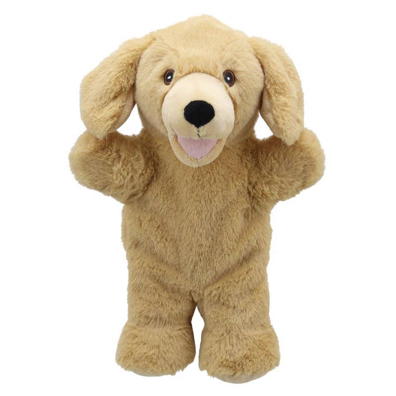 Eco Walking Hand Puppets - Labrador (Yellow)