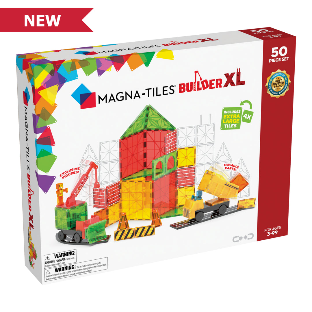 MAGNA-TILES Builder XL 50-Piece Set