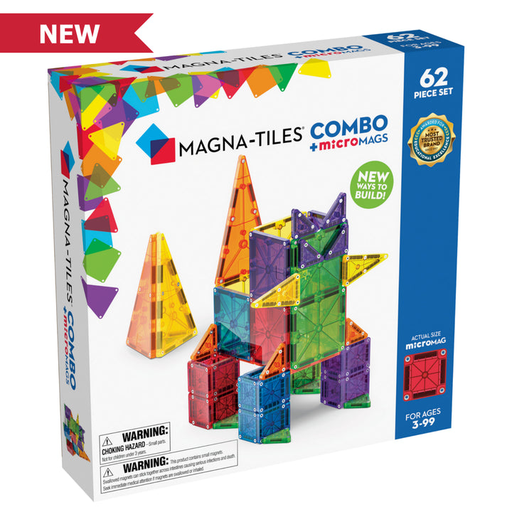 MAGNA-TILES Combo 62-Piece Set