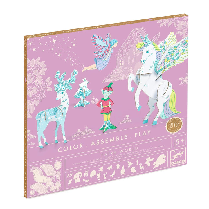 Fairy World Color. Assemble. Play. DIY Craft Kit