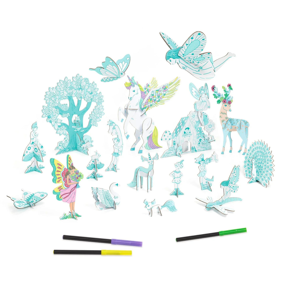 Fairy World Color. Assemble. Play. DIY Craft Kit