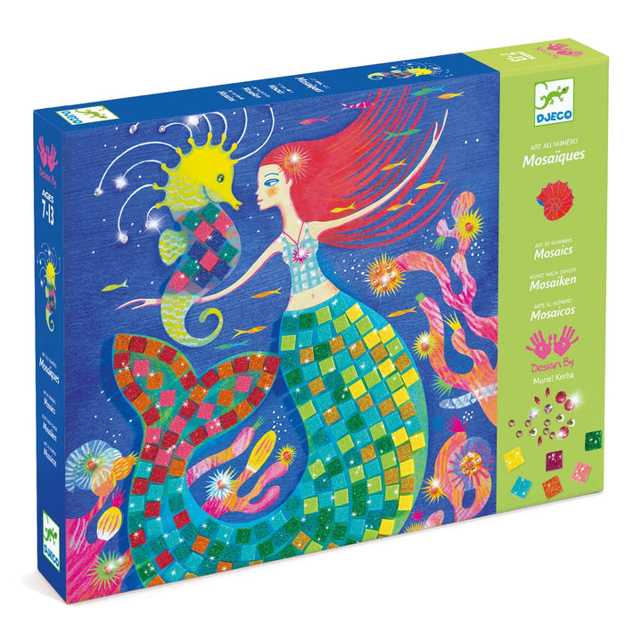 The Mermaid's Song Sticker and Jewel Mosaic Craft Kit