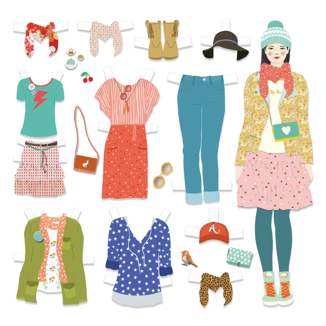 Le Grand Dressing Room Paper Dolls Activity Kit