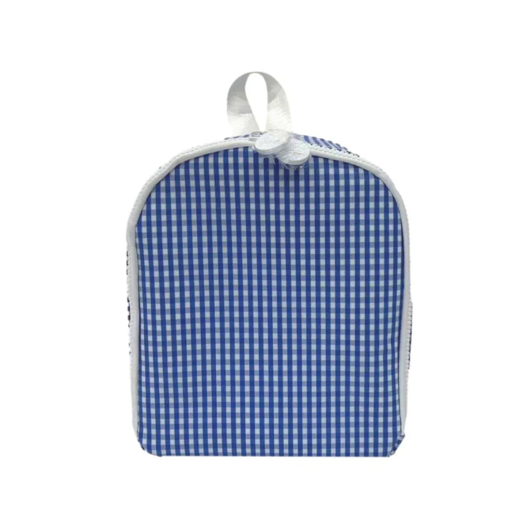 BRING IT Lunch Bag - GINGHAM ROYAL