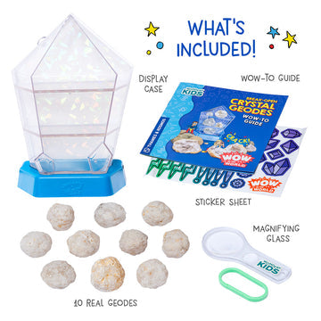 Wow in the World: Break-Open Crystal Geodes