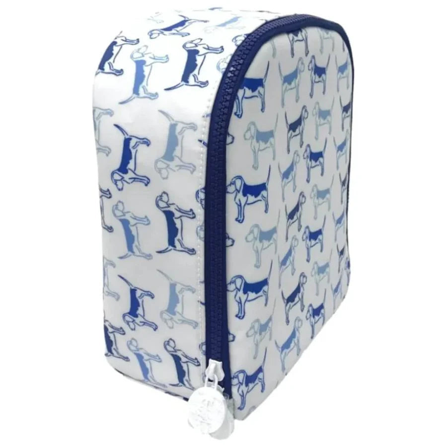 BRING IT-PUPPY LOVE Insulated Lunch Bag-Blue