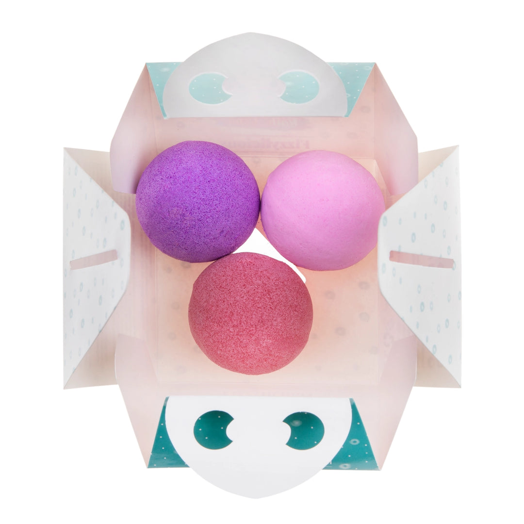 Fuzzylicious Hypoallergenic Bath Bomb Set-3 pack