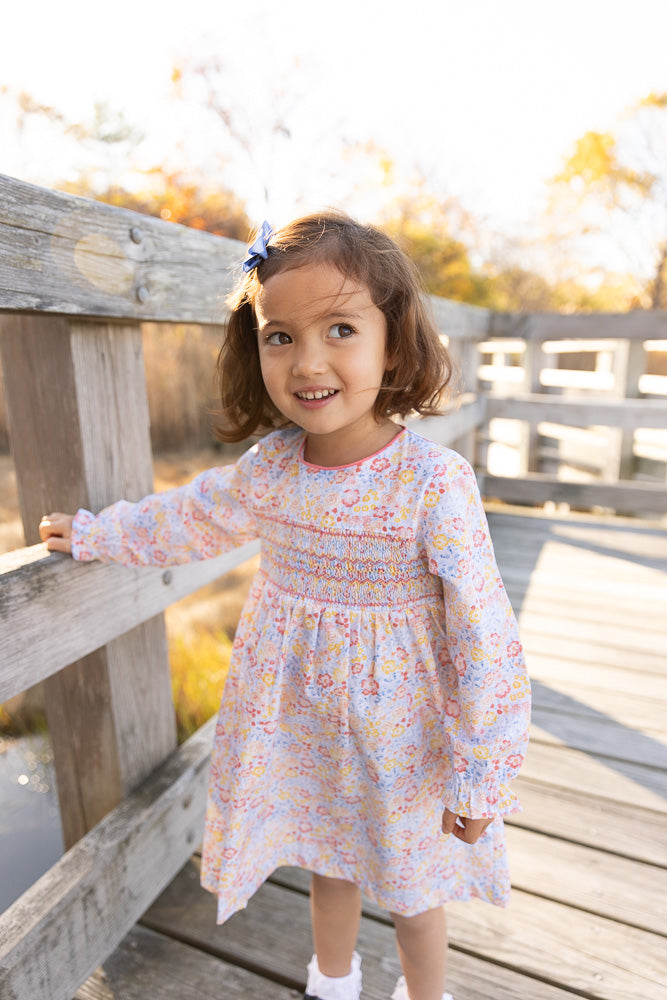 English Garden Smocked Dress