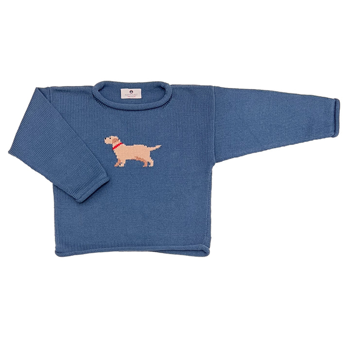 Tuck the Retriever Roll Neck Sweater