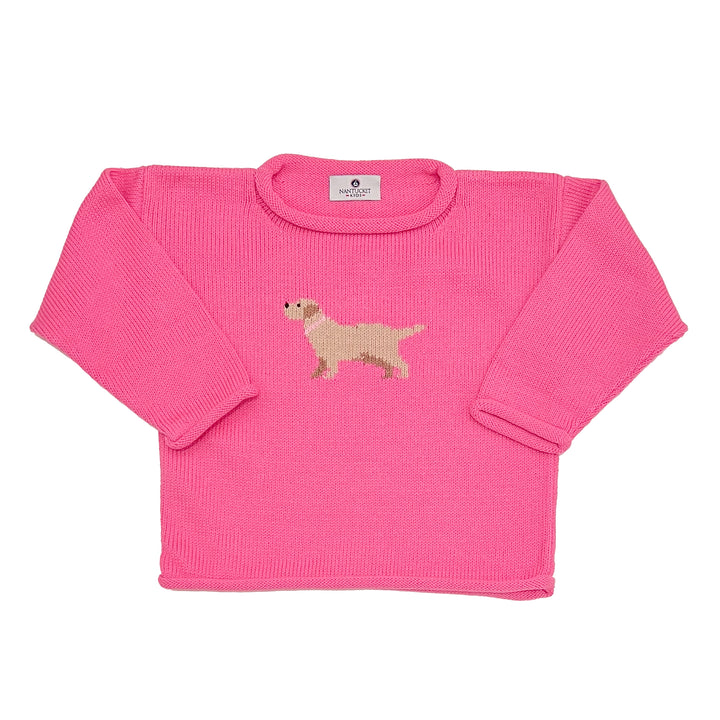 Goldie the Retriever Roll Neck Sweater