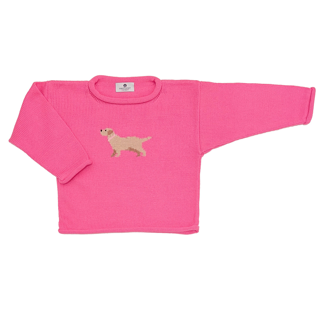 Goldie the Retriever Roll Neck Sweater