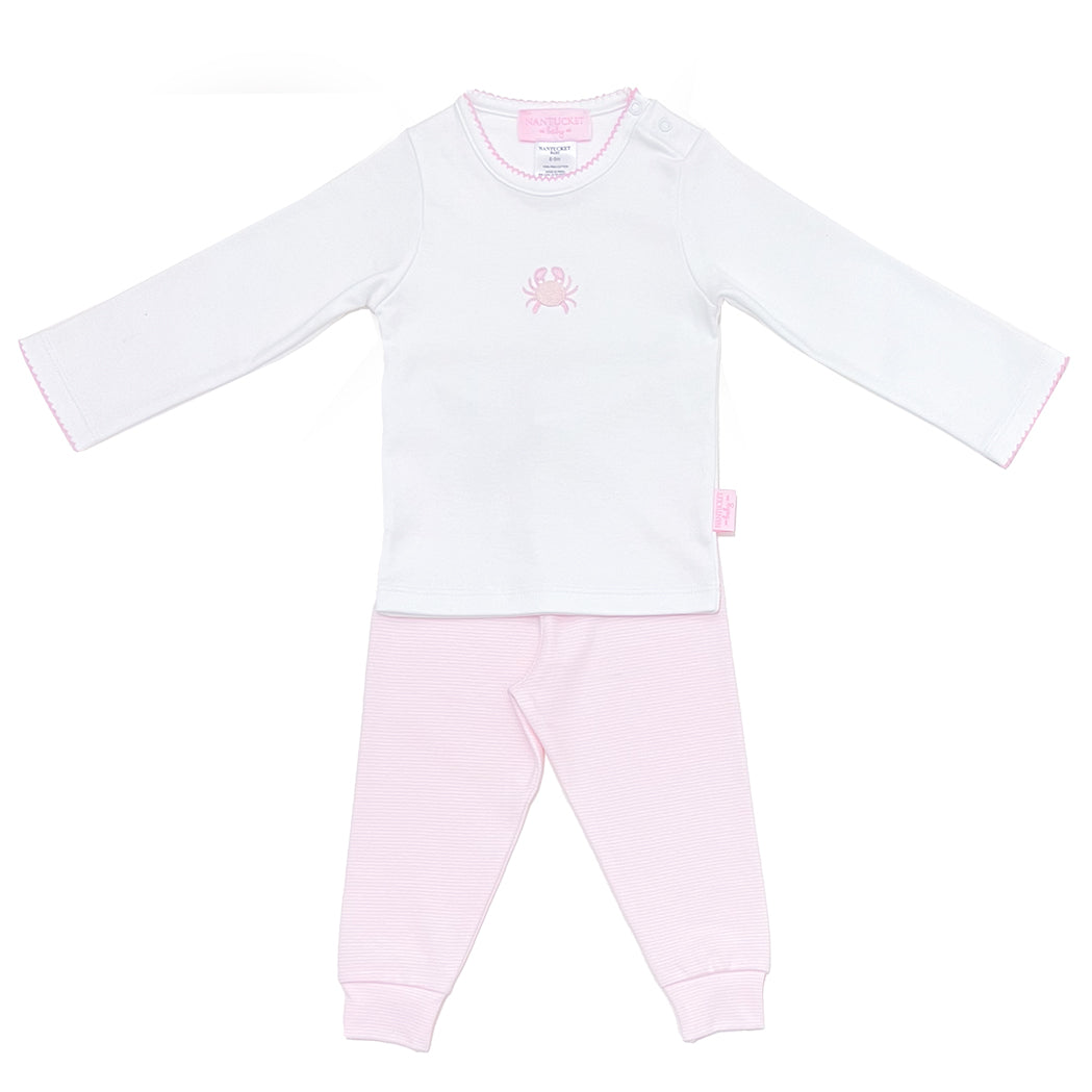 Coastal Crab Top and Pant Set-Primrose